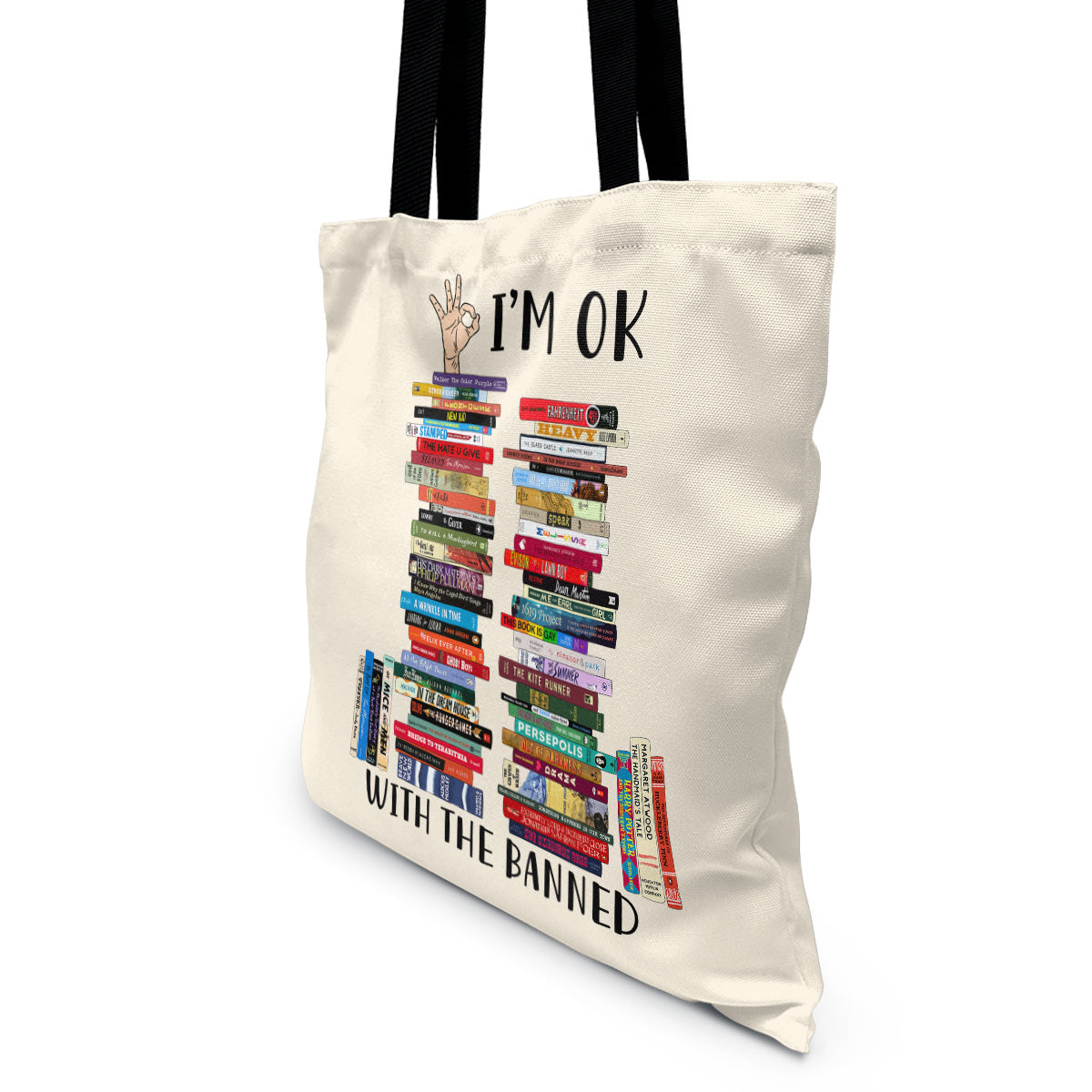 I'm OK With The Banned Book Lovers Gift TBW75