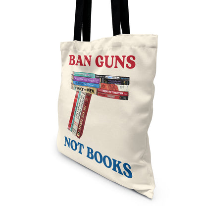 Ban Guns Not Books Book Lover Gift TBW187