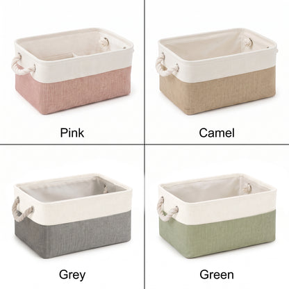 Happiness Is A Room Full Of Books Gift For Book Lover - Personalized Storage Basket