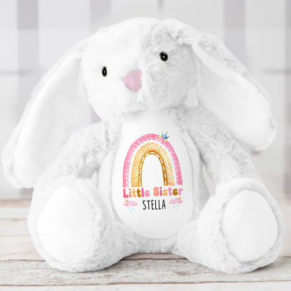 Matching Sibling - Personalized Stuffed Bunny