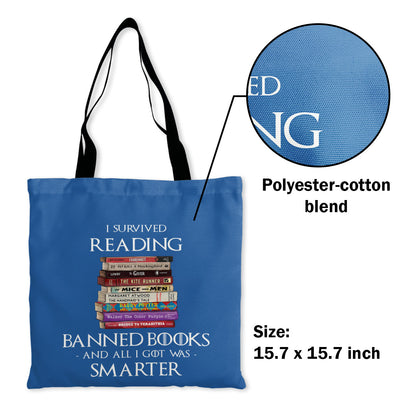 I Survived Reading Banned Books And All I Got Was Smarter Book Lovers Gift TBF194