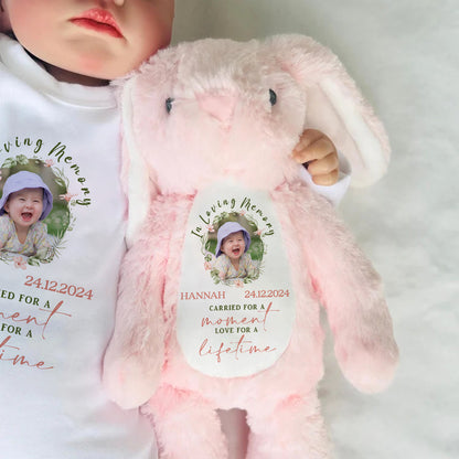 Loved For A Lifetime - Personalized Stuffed Bunny