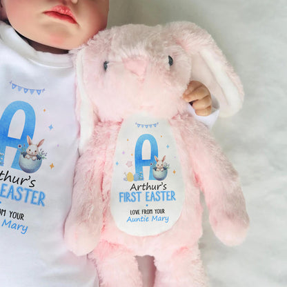 Newborn First Easter - Personalized Stuffed Bunny