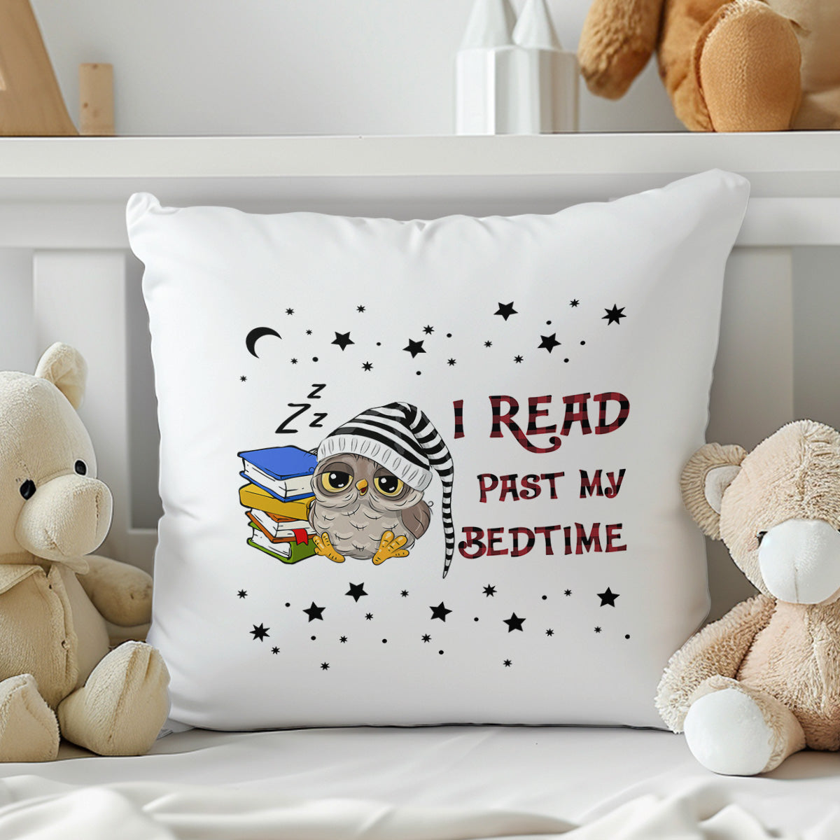 I Read Past My Bedtime Book Lovers Gift PILS33