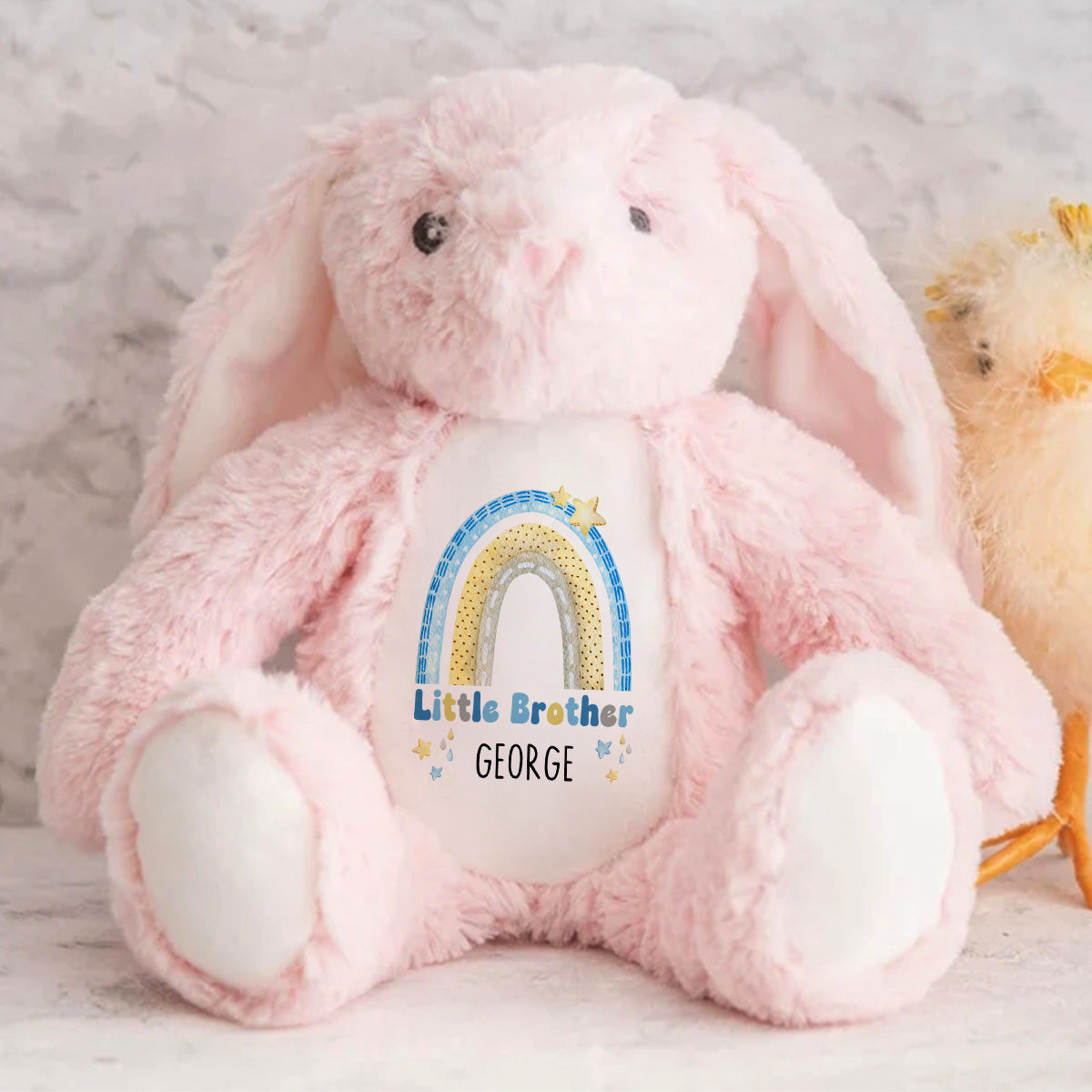 Matching Sibling - Personalized Stuffed Bunny