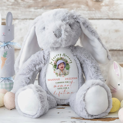 Loved For A Lifetime - Personalized Stuffed Bunny