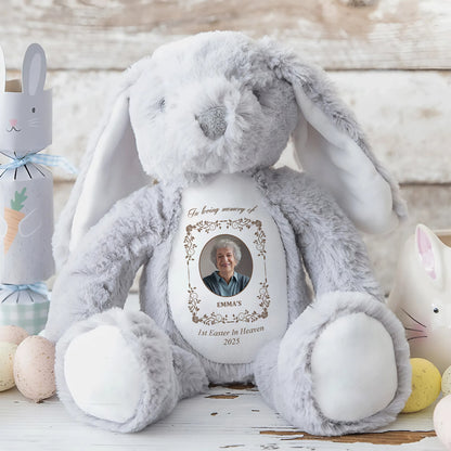 1st Easter In Heaven - Personalized Stuffed Bunny