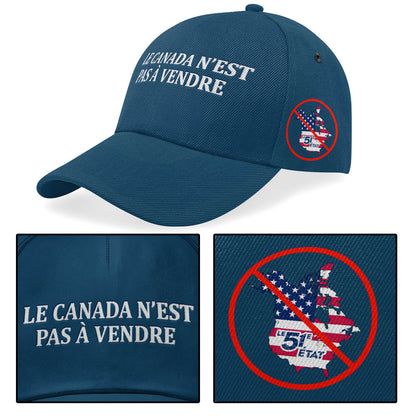 Le Canada N'est Pas À Vendre - Classic Cap