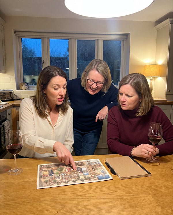 Book club’s gone rogue — Murder at the Mistletoe Arms advent calendar card