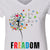 Dandelion Freadom Book Lover Gift Women's V-neck T-shirt TSVW169