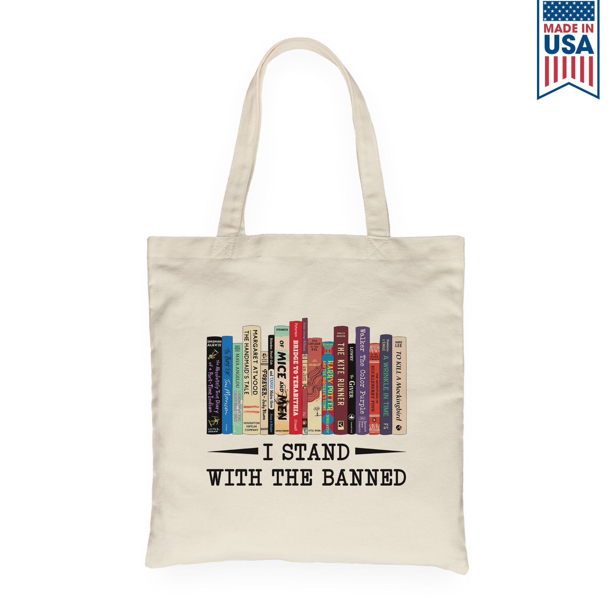 I Stand With The Banned Book Lover Gift TBW183