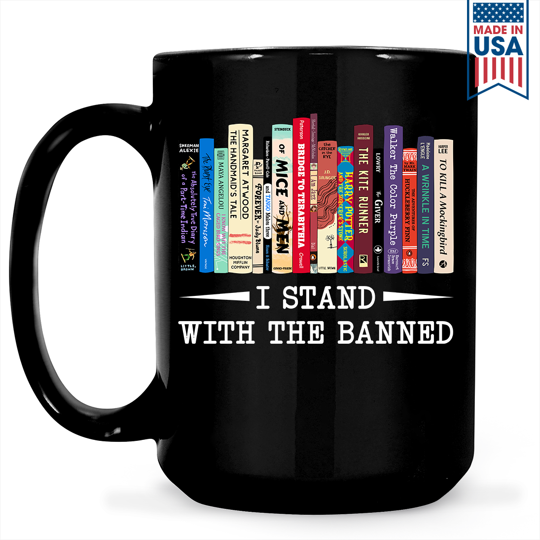 I Stand With The Banned Book Lover Gift MUGB184