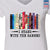 I Stand With The Banned Book Lover Gift Women's V-neck T-shirt TSVW183