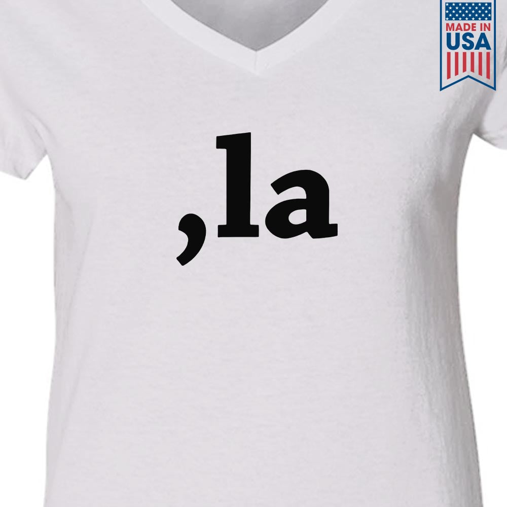 Comma la Women's V-neck T-shirt TSVW653