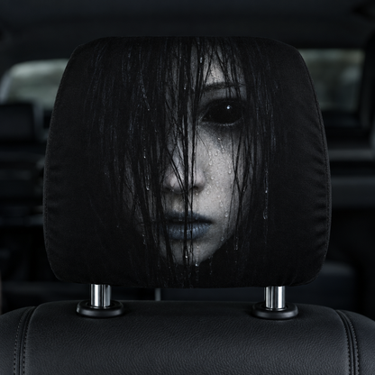Scary Car Headrest Covers