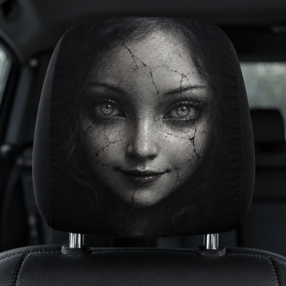 Scary Car Headrest Covers