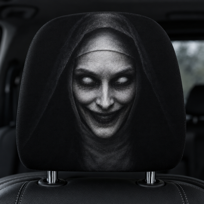 Scary Car Headrest Covers