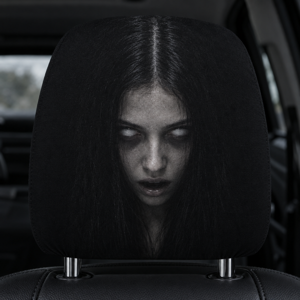 Scary Car Headrest Covers