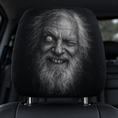 Scary Car Headrest Covers