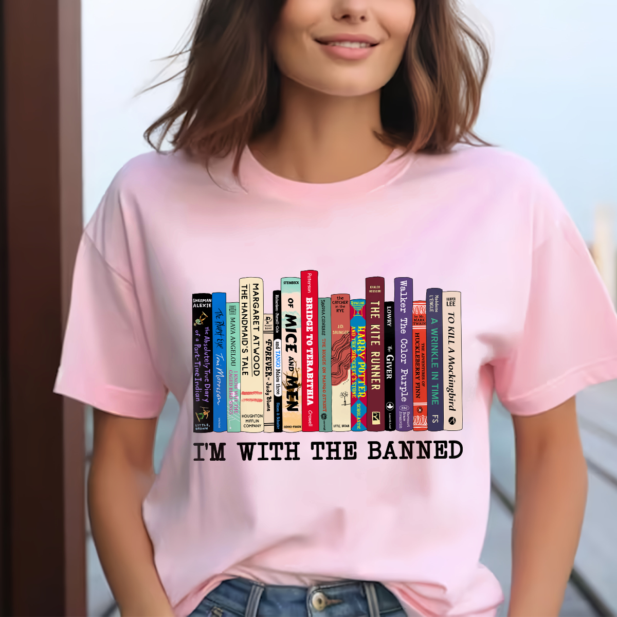 I'm With The Banned Book Lovers Gift TSW57