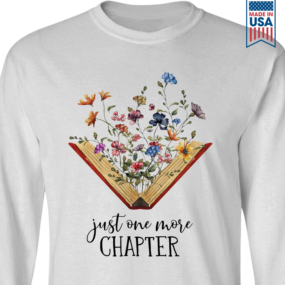 Just One More Chapter Book Lover Gift LSW191