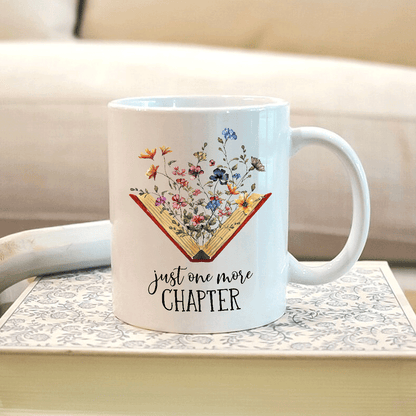 Just One More Chapter Book Lover Gift MUGW191