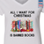 All I Want For Christmas Is Banned Books Book Lovers Gift Women's V-neck T-shirt TSVW265