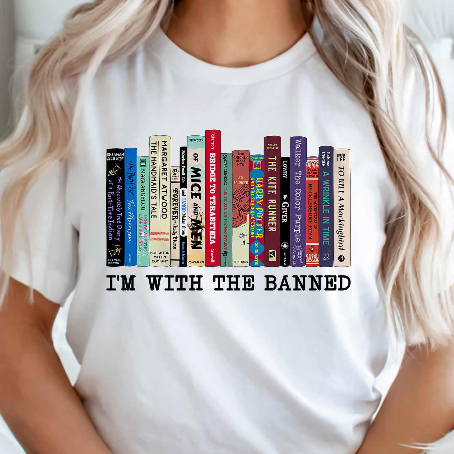 I'm With The Banned Book Lovers Gift TSW57