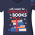 All I Wants For Christmas Is Books Book Lover Gift Women's V-neck T-shirt TSVB240