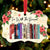 I'm With The Banned Christmas Ornament Book Lovers Gift ORN26