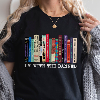 I'm With The Banned Book Lovers Gift TSB58