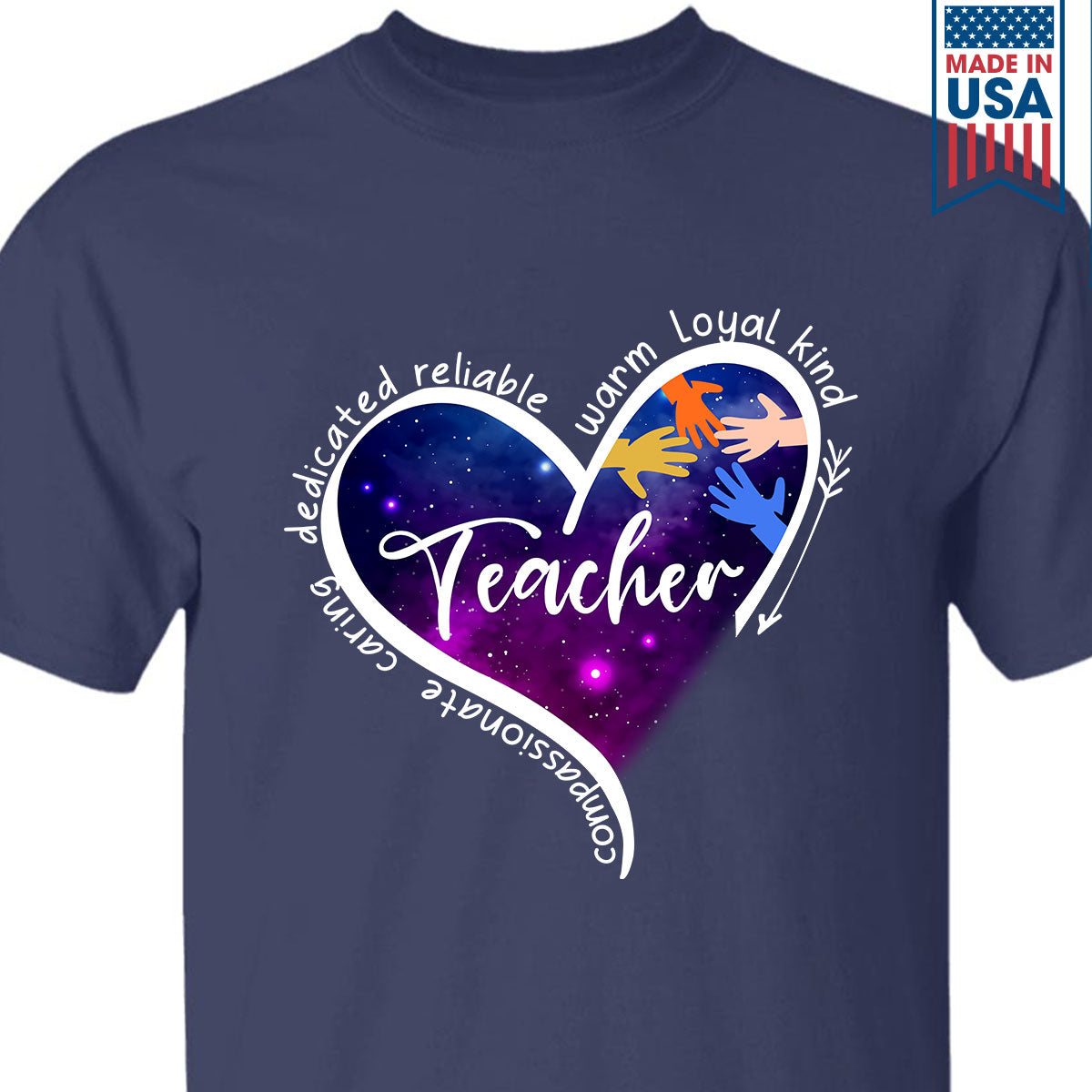 Caring Dedicated Reliable Teacher Gift TSB2008