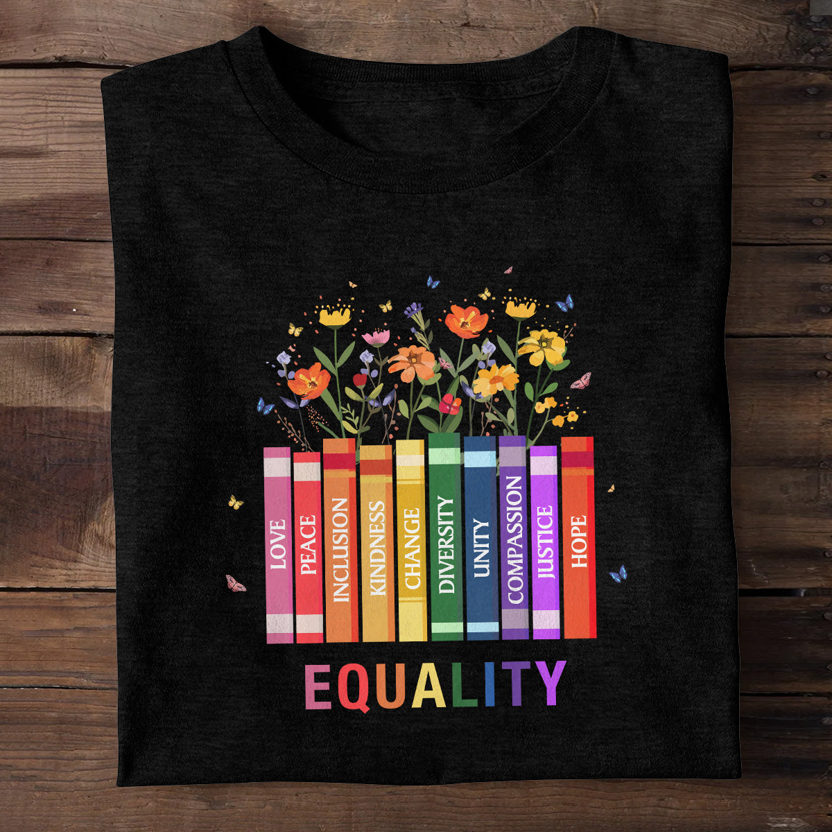 Equality Rainbow - Personalized Unisex T-shirt