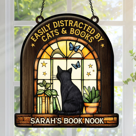 Your Book Nook - Personalized Window Hanging Suncatcher