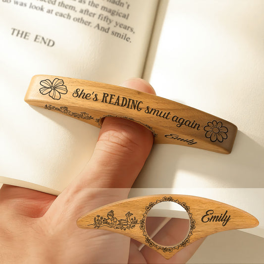 I Read It Like A Lady - Personalized Book Page Holder