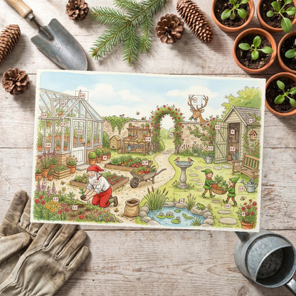 Santa's Secret Garden – Botanical Advent Calendar