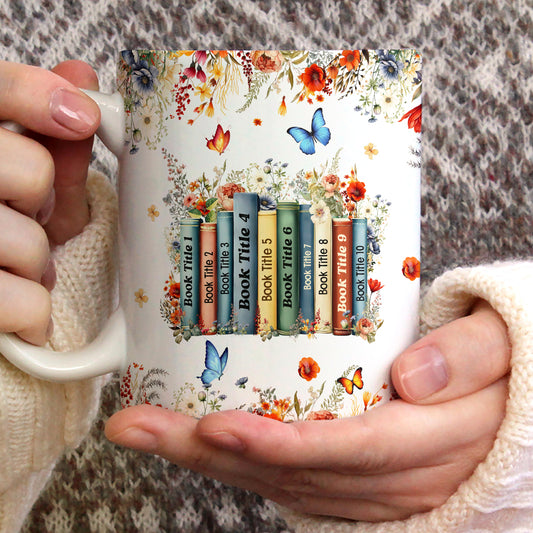 My Reading Companion - Personalized Ceramic Coffee Mug