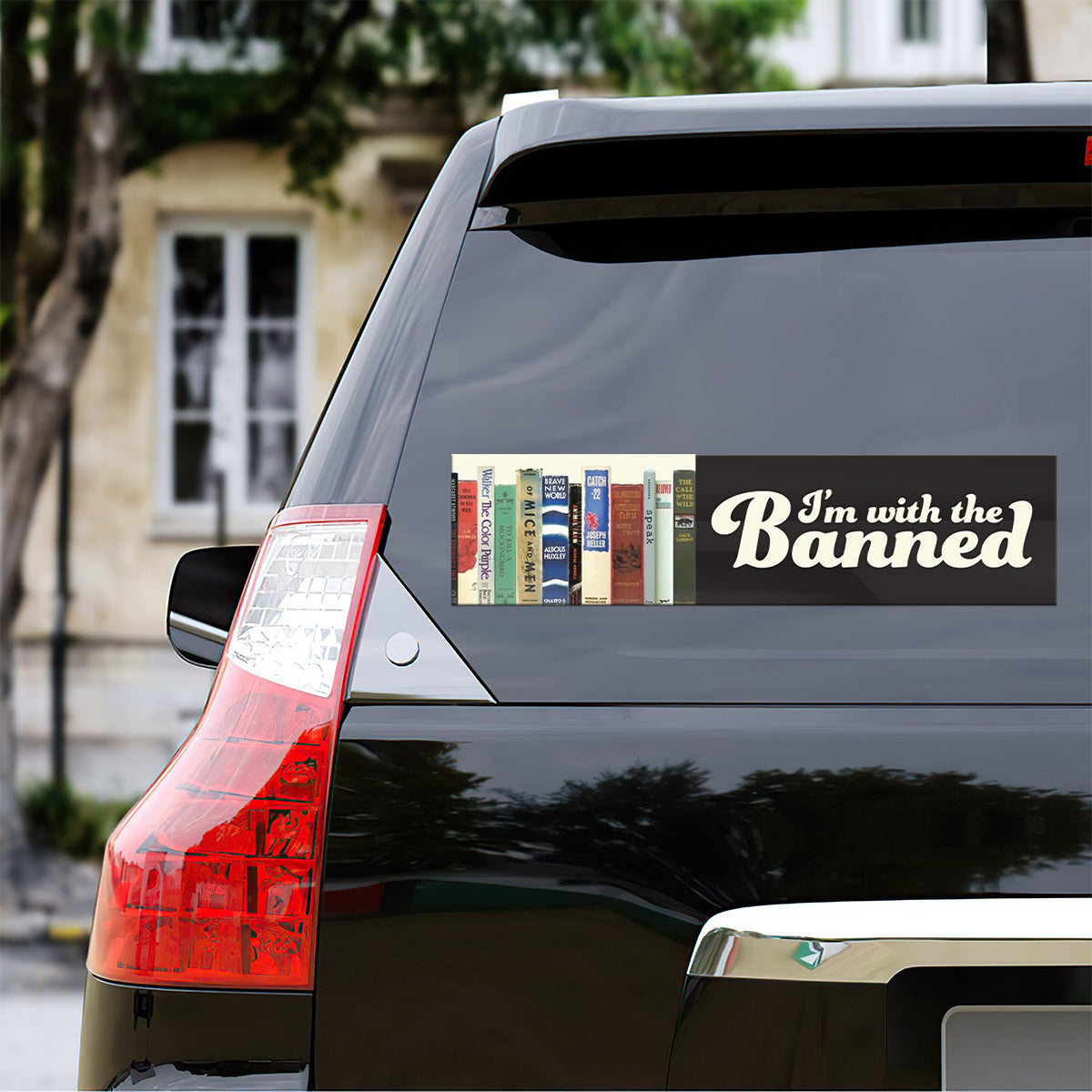 I'm With The Banned - Car Bumper Sticker