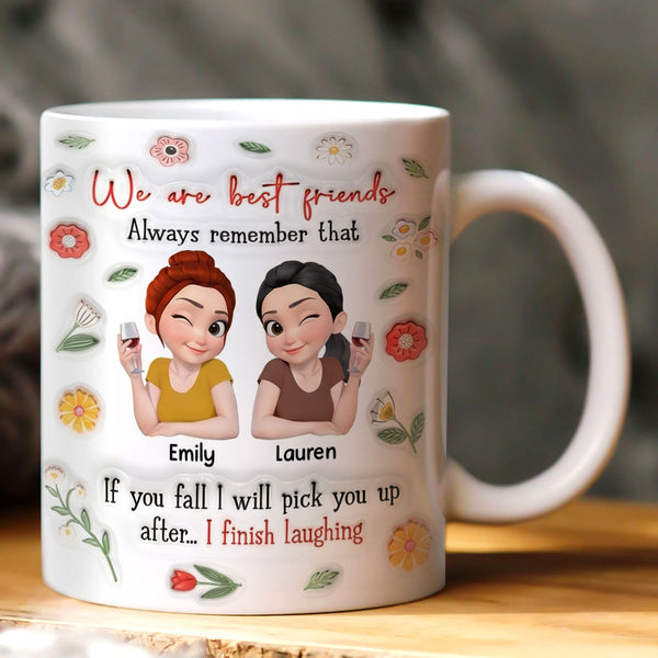 We Are Best Friends Gift For Besties  - Personalized Ceramic Coffee Mug