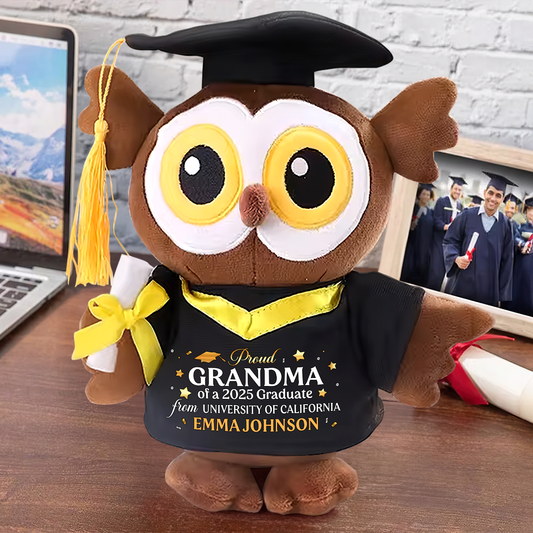 Class of 2025 Graduate - Personalized Graduation Owl