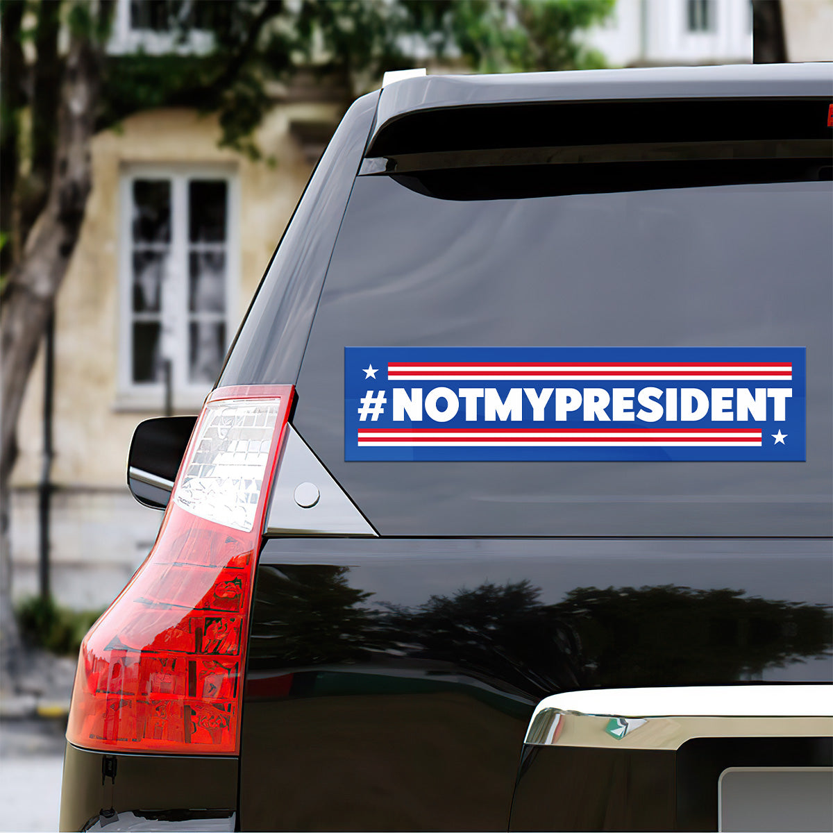 Not My President - Car Bumper Sticker