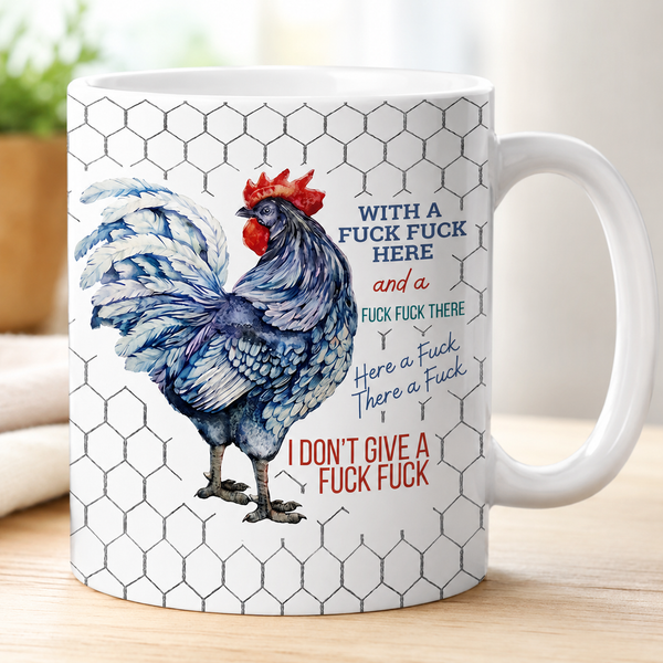 With A F F Here - Personalized Ceramic Coffee Mug