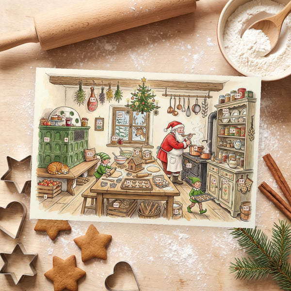 Santa's Christmas Kitchen – Food Lover's Advent Calendar