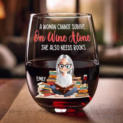A Woman Cannot Survive On Wine Alone Books