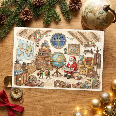 Santa's Journey Around the World