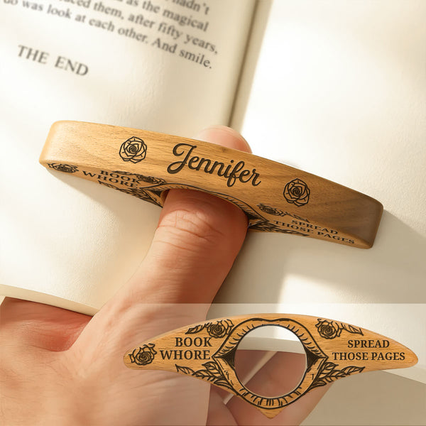 Spread Those Pages Gift For Book Lovers - Personalized Book Page Holder