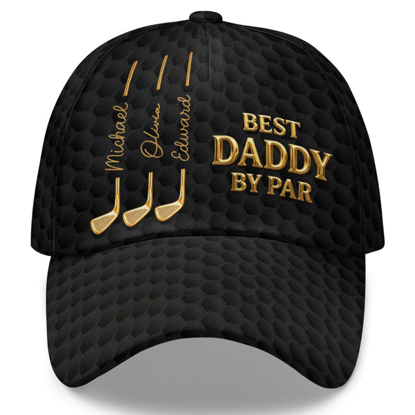 Best Dad By Par - Personalized Classic Cap
