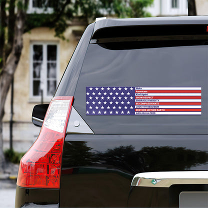 Make Americans Kind Again - Car Bumper Sticker