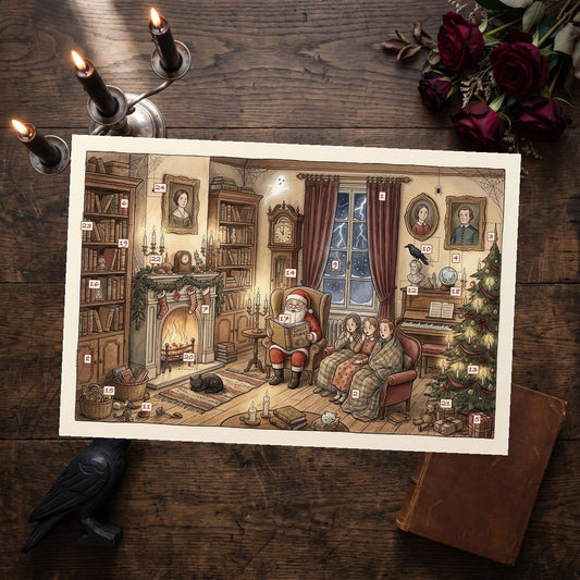 A Gothic Christmas – Ghost Story Advent Calendar Card
