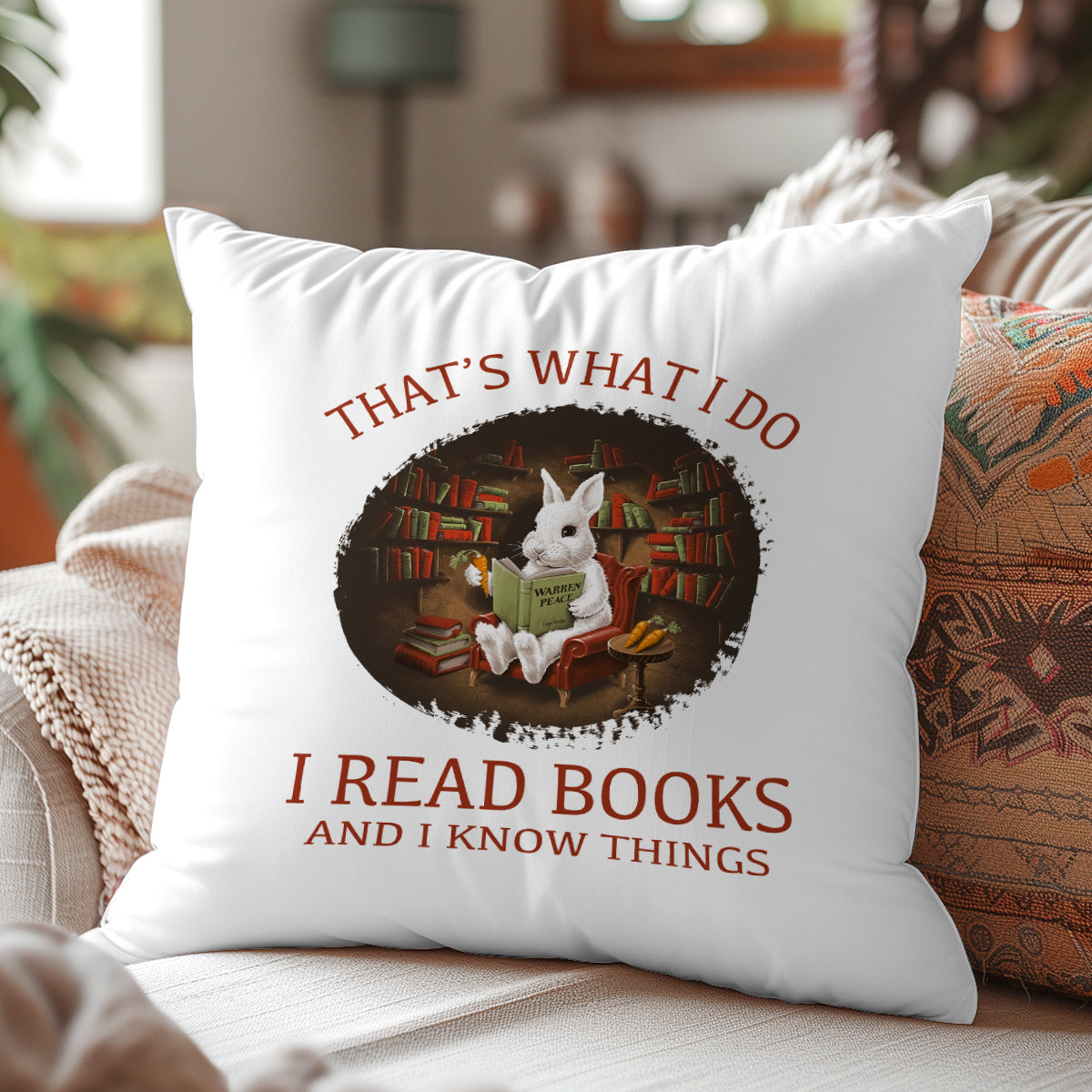 That's What I Do I Read Books And I Know Things Book Lovers Gift PILS37